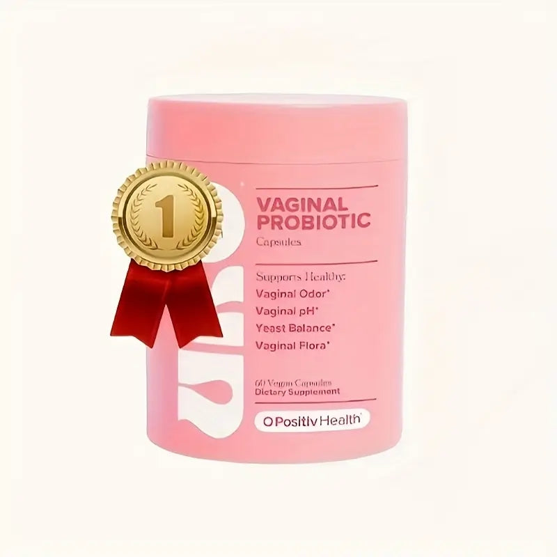 URO Vaginal Probiotics for Women pH Balance with Prebiotics & Lactobacillus Probiotic Blend - Women's Vaginal Health Supplement - Promote Healthy Vaginal Odor & Vaginal Flora, 60 Count Pack of 1