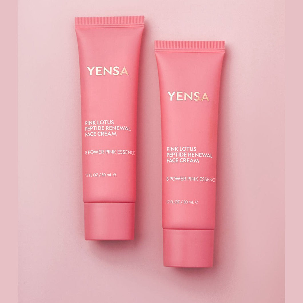 Pink Lotus Peptide Renewal Face Cream