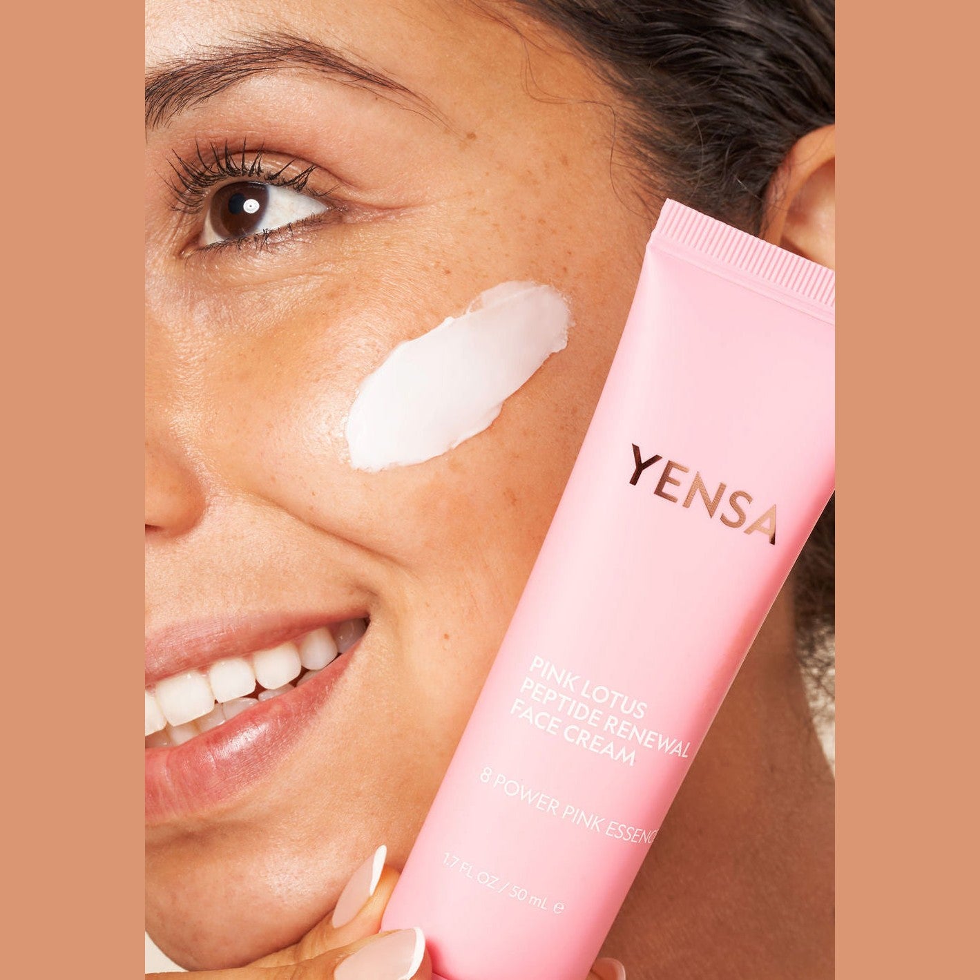 Pink Lotus Peptide Renewal Face Cream