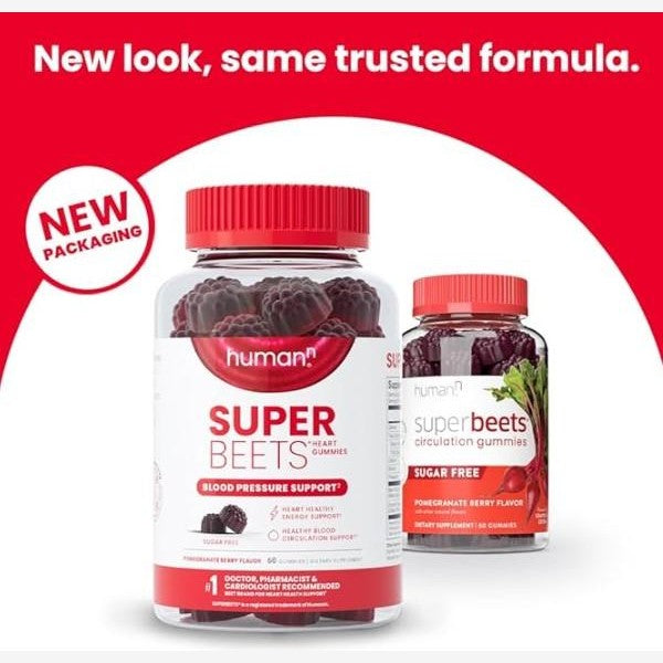 1 PACK -human SuperBeets Circulation Gummies