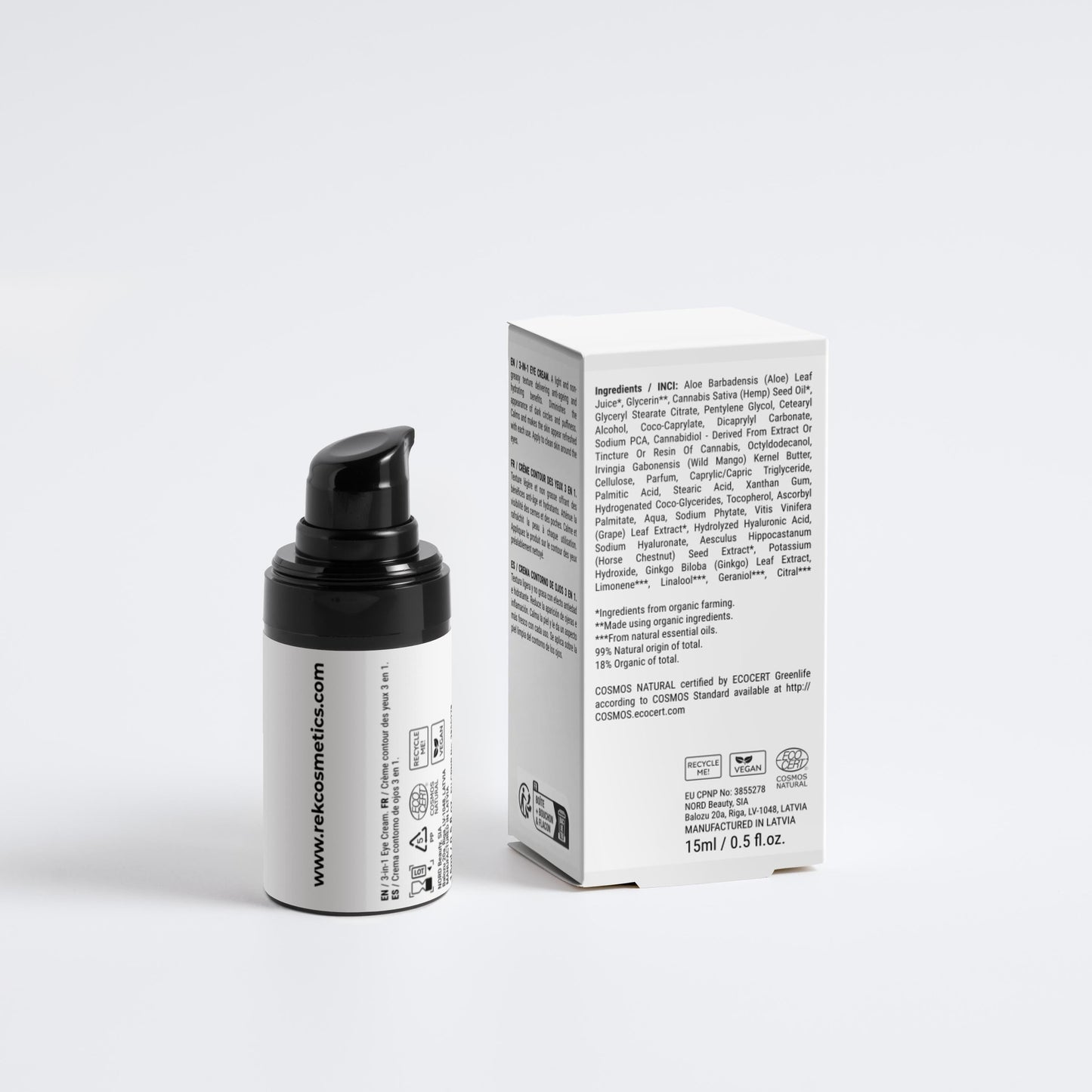 3-in-1 Eye Cream for Men – Anti-Aging & Hydrating