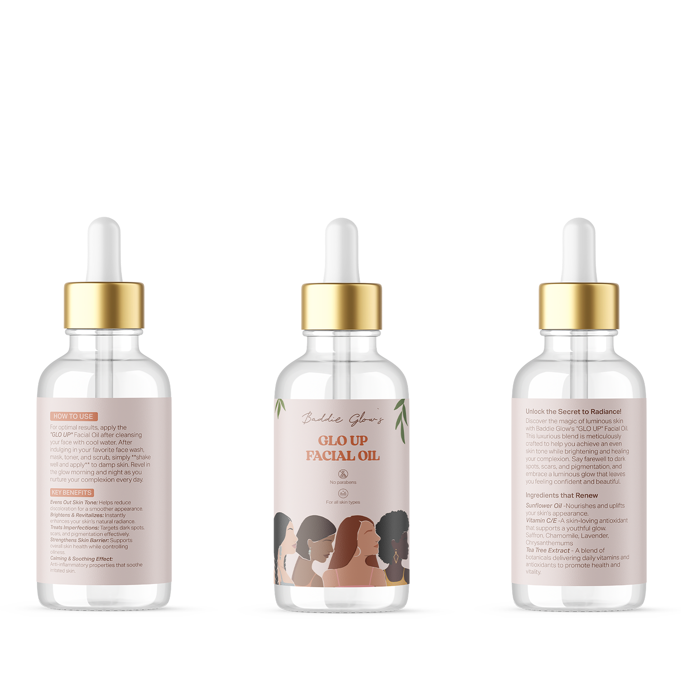 "GLO UP" Facial Oil