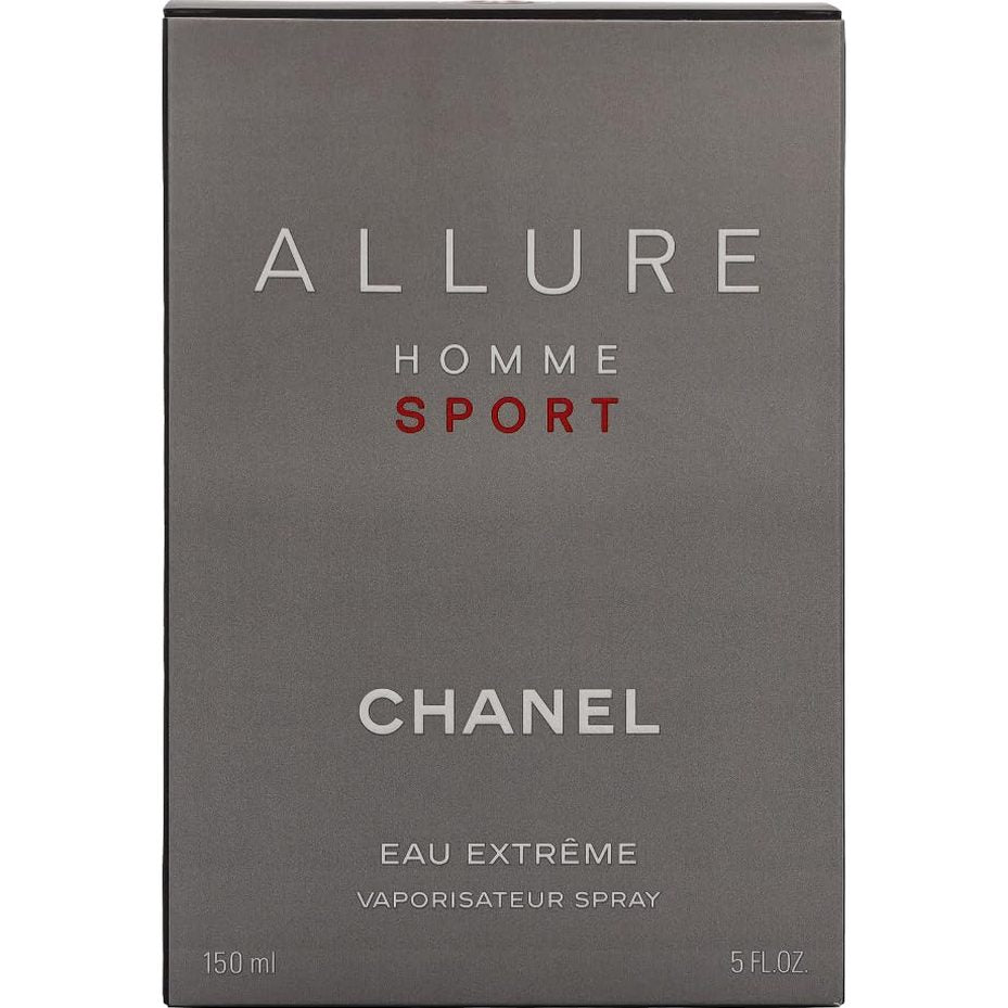 Chanel Allure Homme Sport Eau Extrême EDP 3.4 oz – Fresh Woody Aromatic with Tonka & Mint