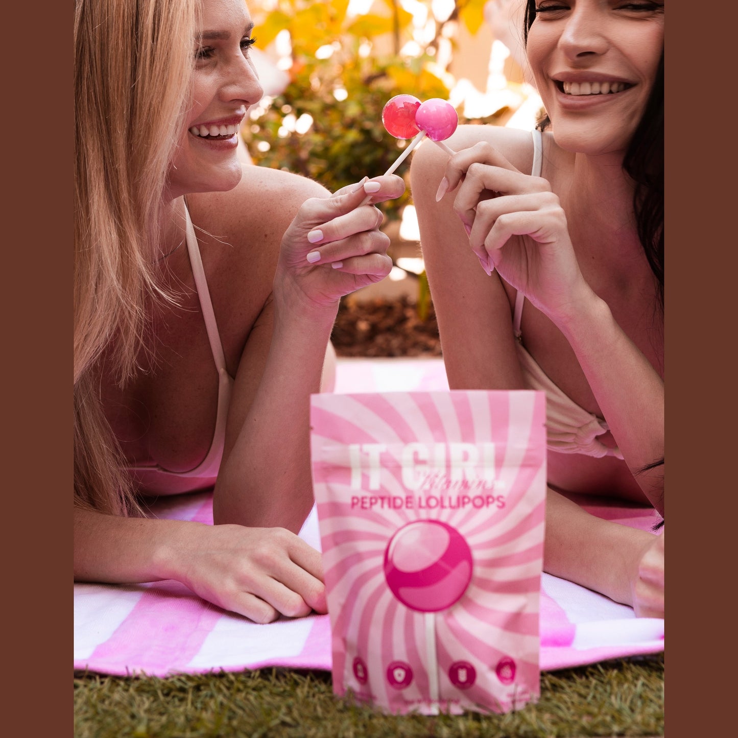 It Girl Beauty Lollipops - Collagen Peptides & Vitamin C Healthy Candy for Skin, Hair, Nails