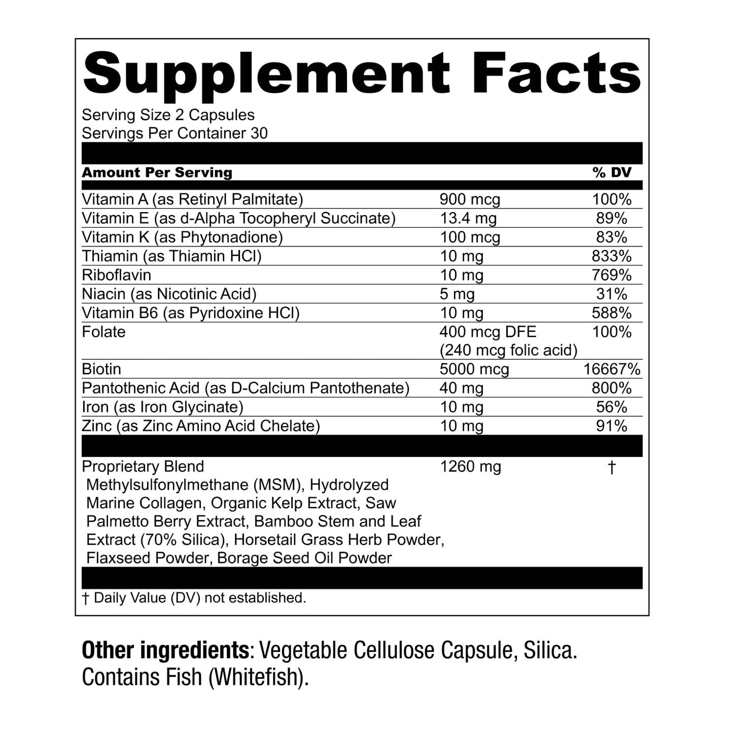 Hair La Vie Live Conscious Clinical Formula Growth 90 Count (Pack of 1)