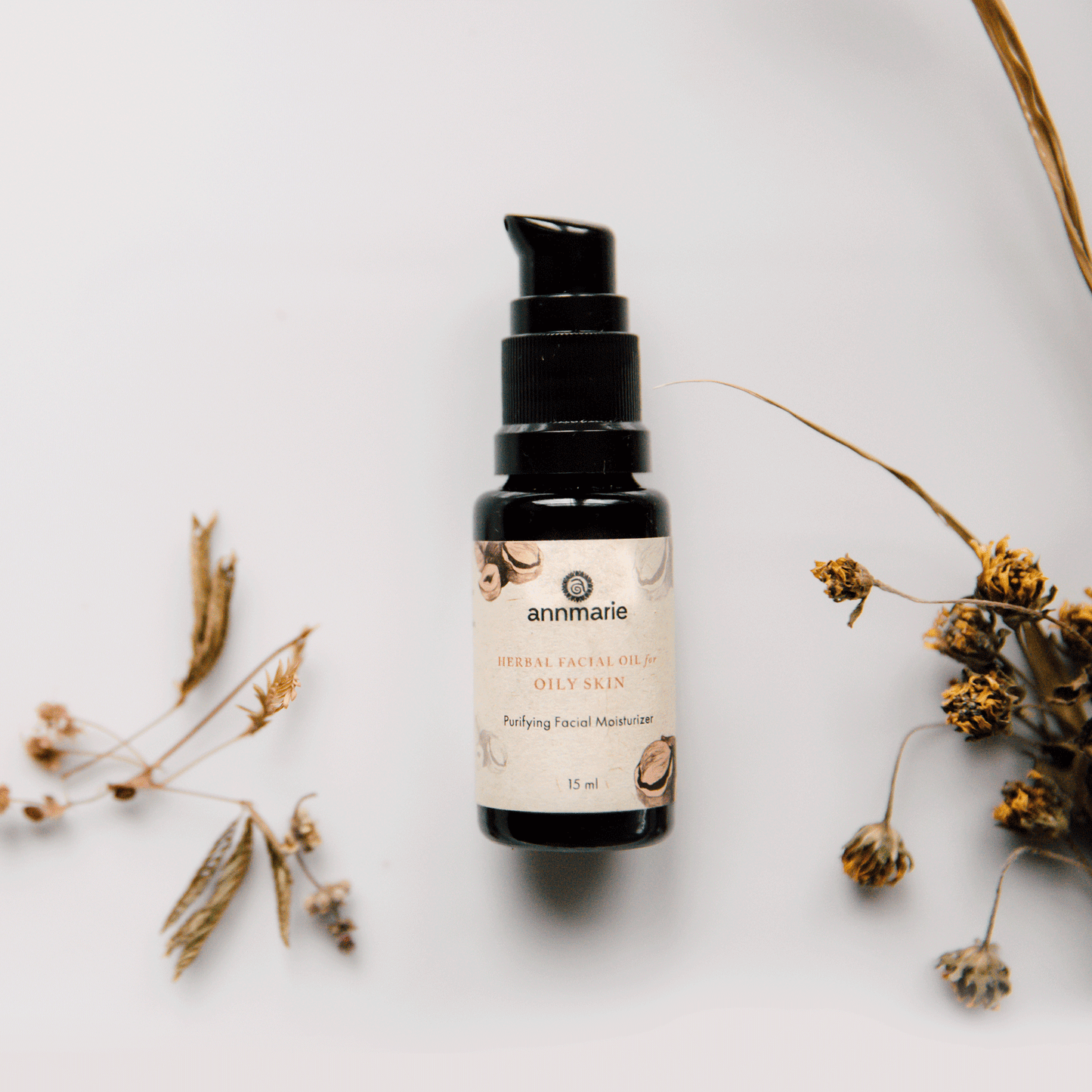 Herbal Facial Oil for Oily Skin 15ml - Collective