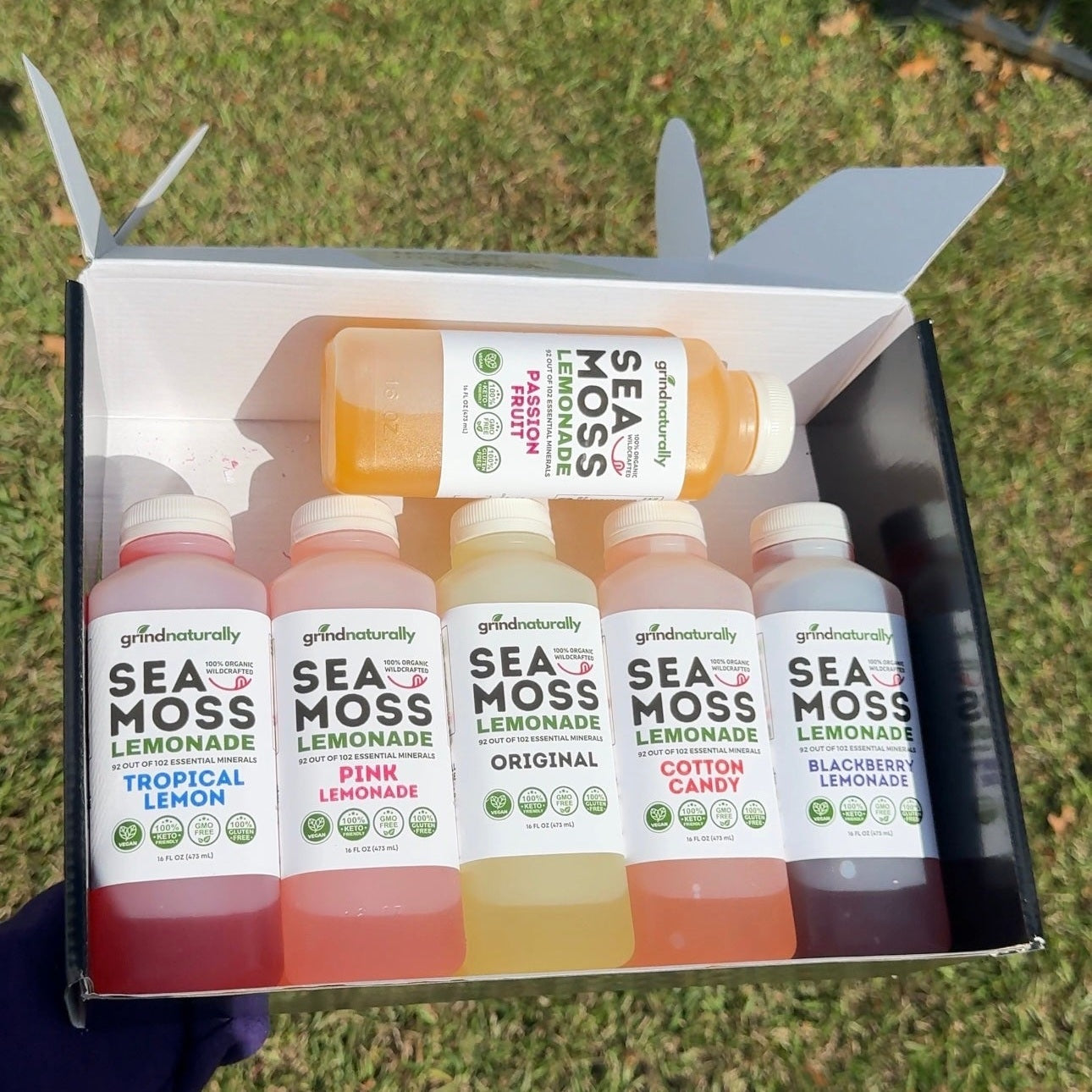 #1 Flavored Sea Moss Lemonade (16oz)