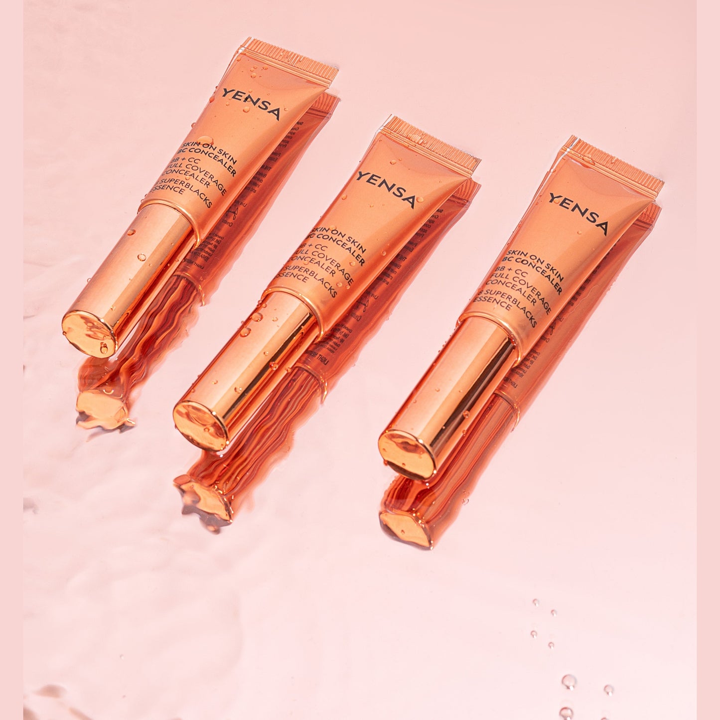 Skin On Skin BB + CC Full Coverage Hyaluronic Serum Concealer