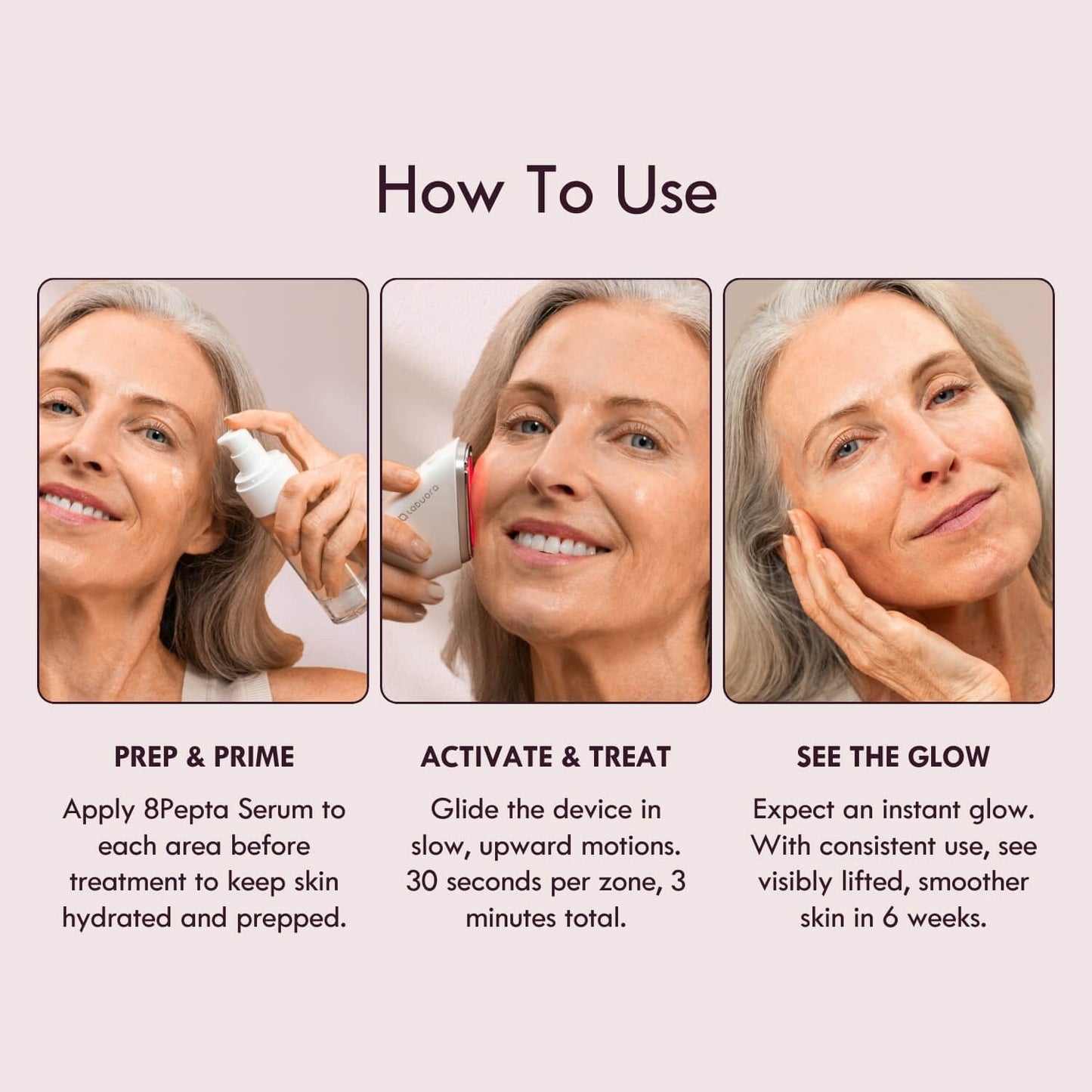 Lumeo SkinLift 4D Current™ Red Light Therapy Kit