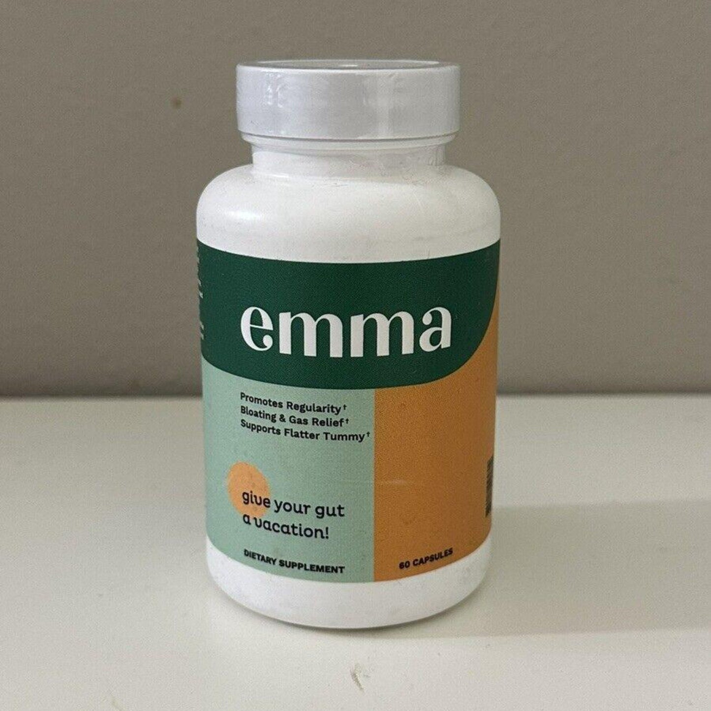 EMMA Gut Health Supplement – Gas, Bloating Relief, Constipation & Leaky Gut Repair – 60 Capsules