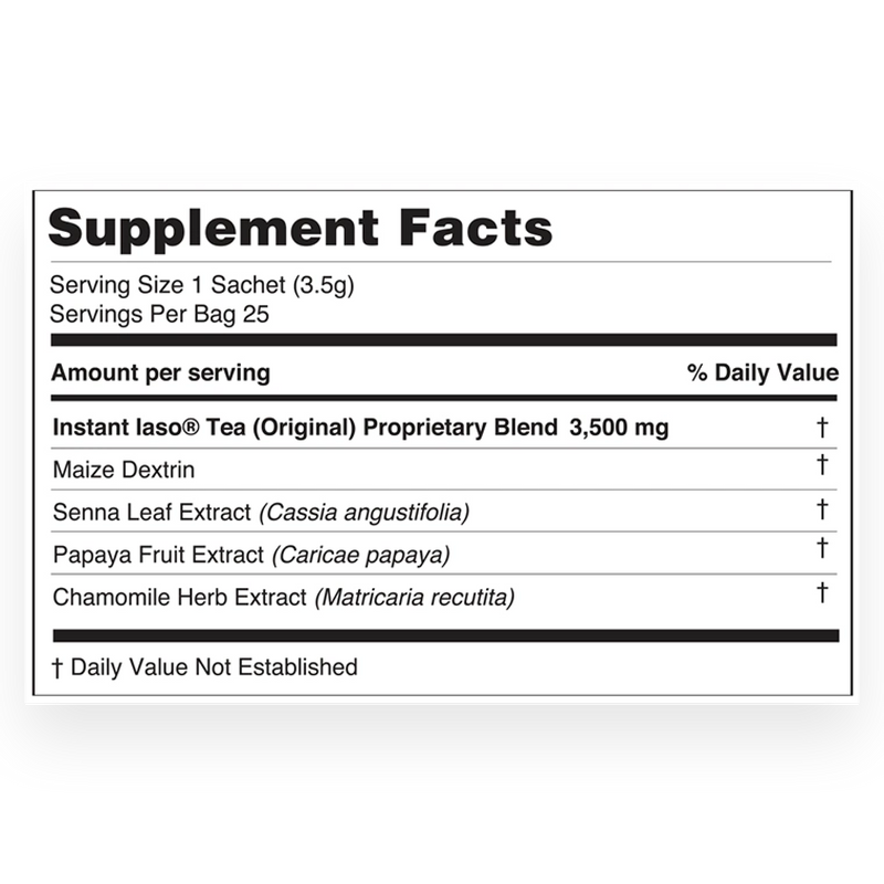 Iaso Instant Tea – Gentle Detox & Weight Management Support