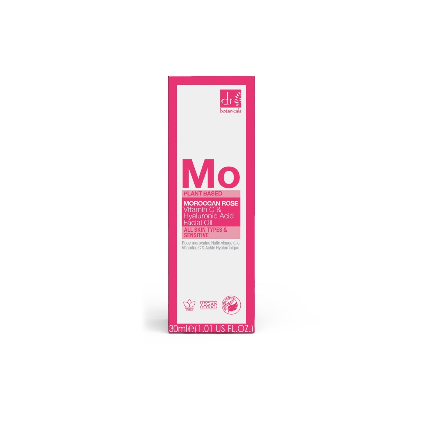 Moroccan Rose Facial Oil with Hyaluronic Acid & Vitamin C