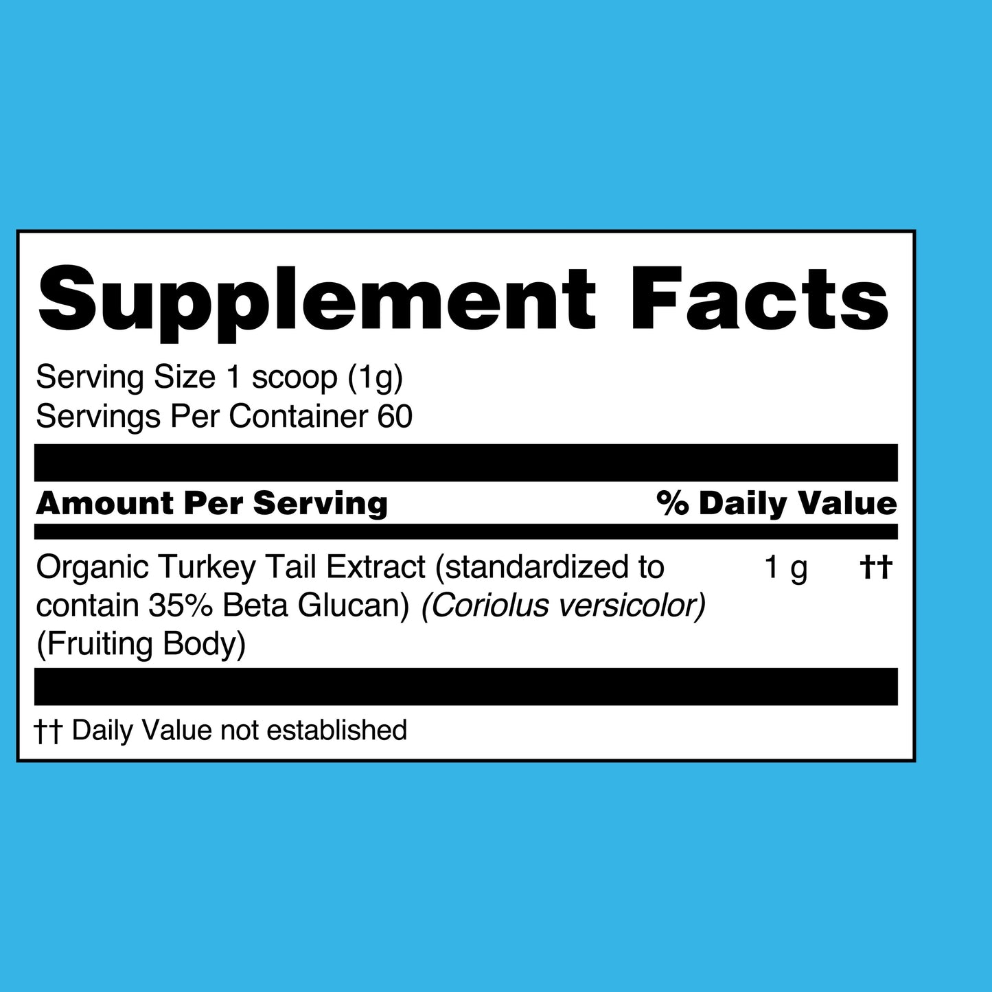 Turkey Tail Mushroom Extract Powder
