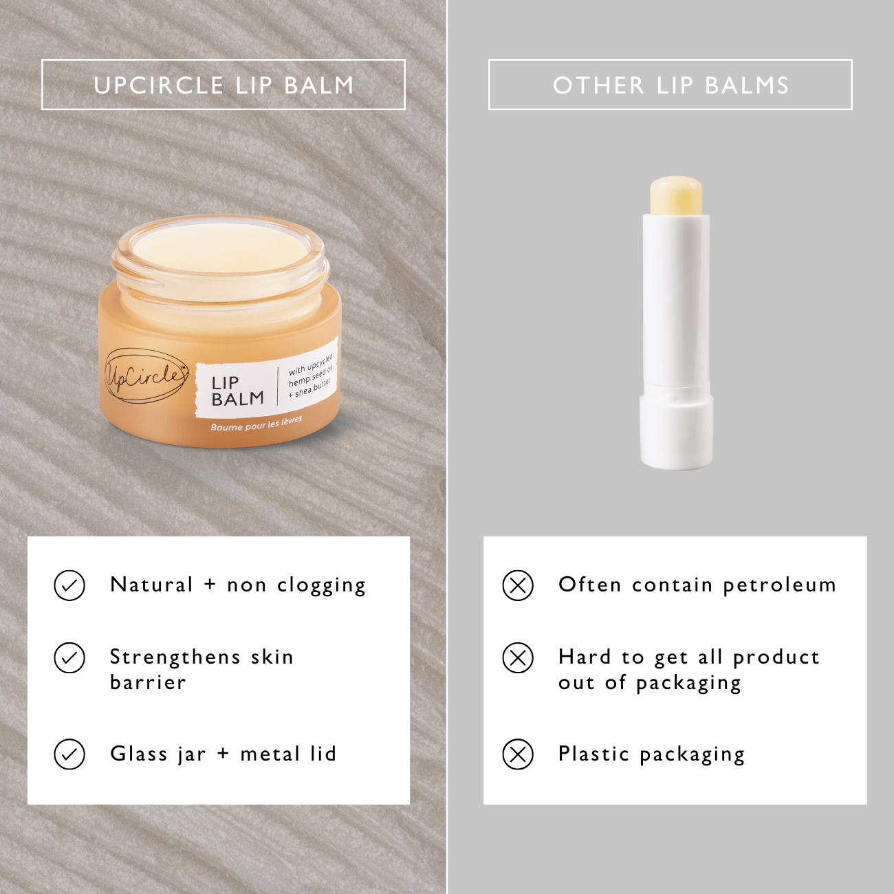 Lip Balm with Hemp Seed Oil
