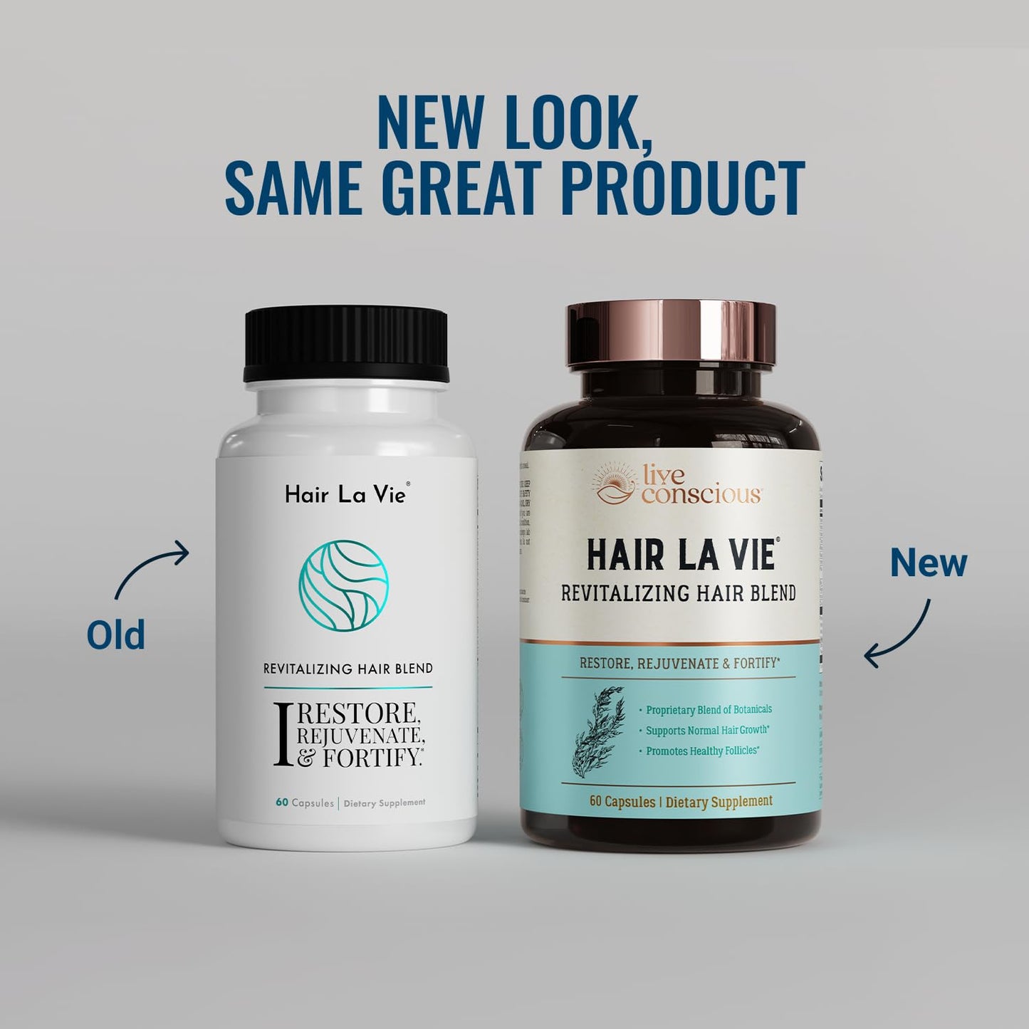 Hair La Vie Live Conscious Clinical Formula Growth 90 Count (Pack of 1)