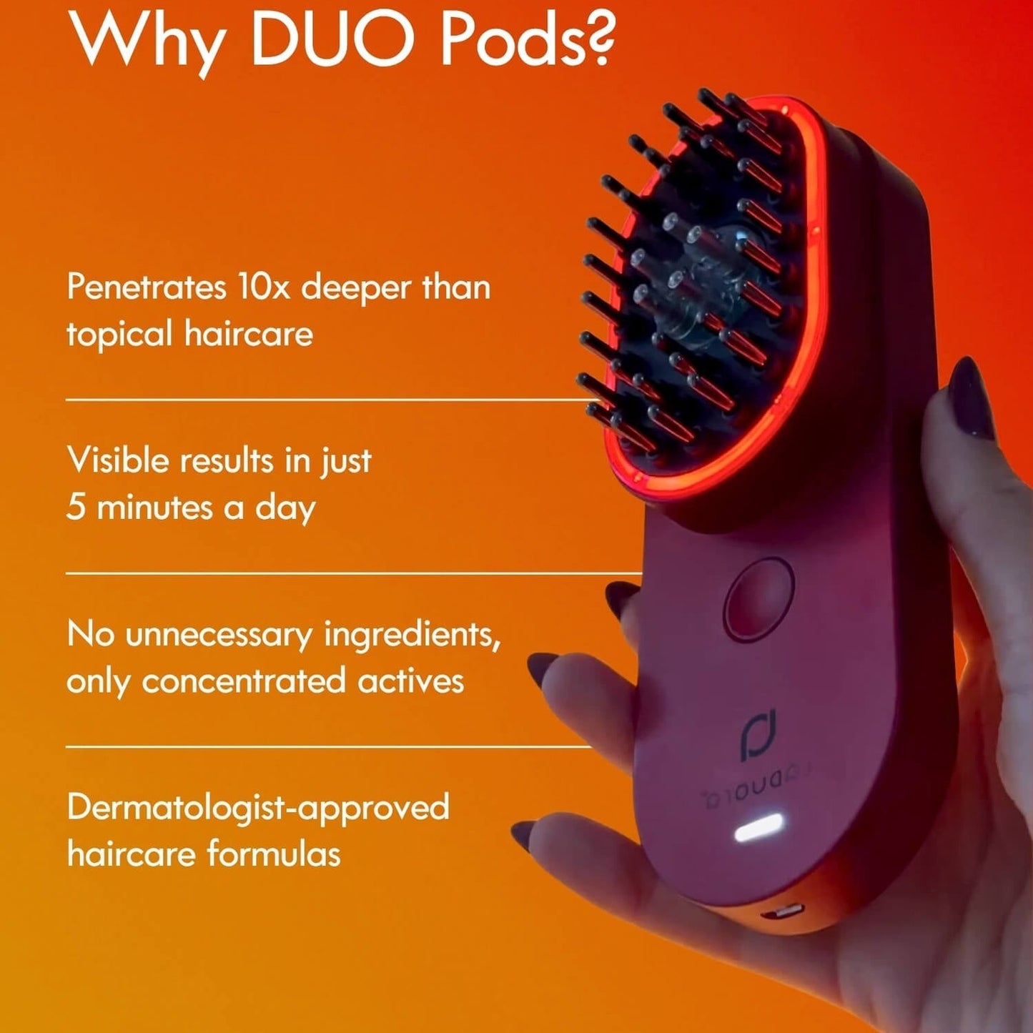 Laduora DUO 4-in-1 Pod Based Scalp & Hair Care Device