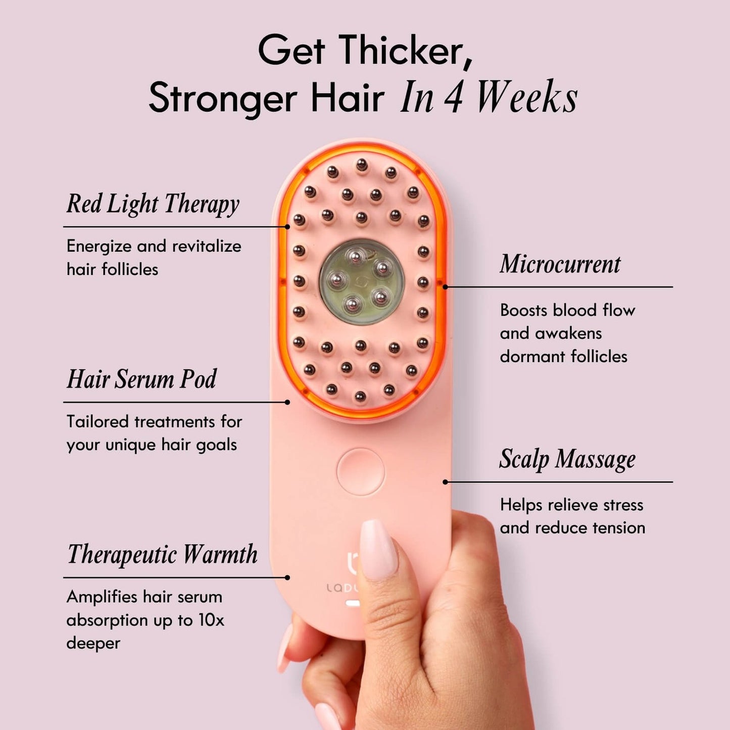 Laduora DUO 4-in-1 Pod Based Scalp & Hair Care Device