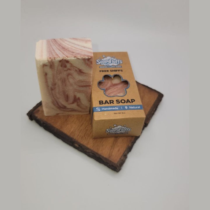 Cherry Almond Artisan Soap – Sweet & Nutty | Soapyfluffs