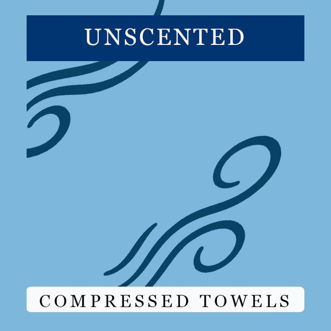 Unscented Compressed Towels