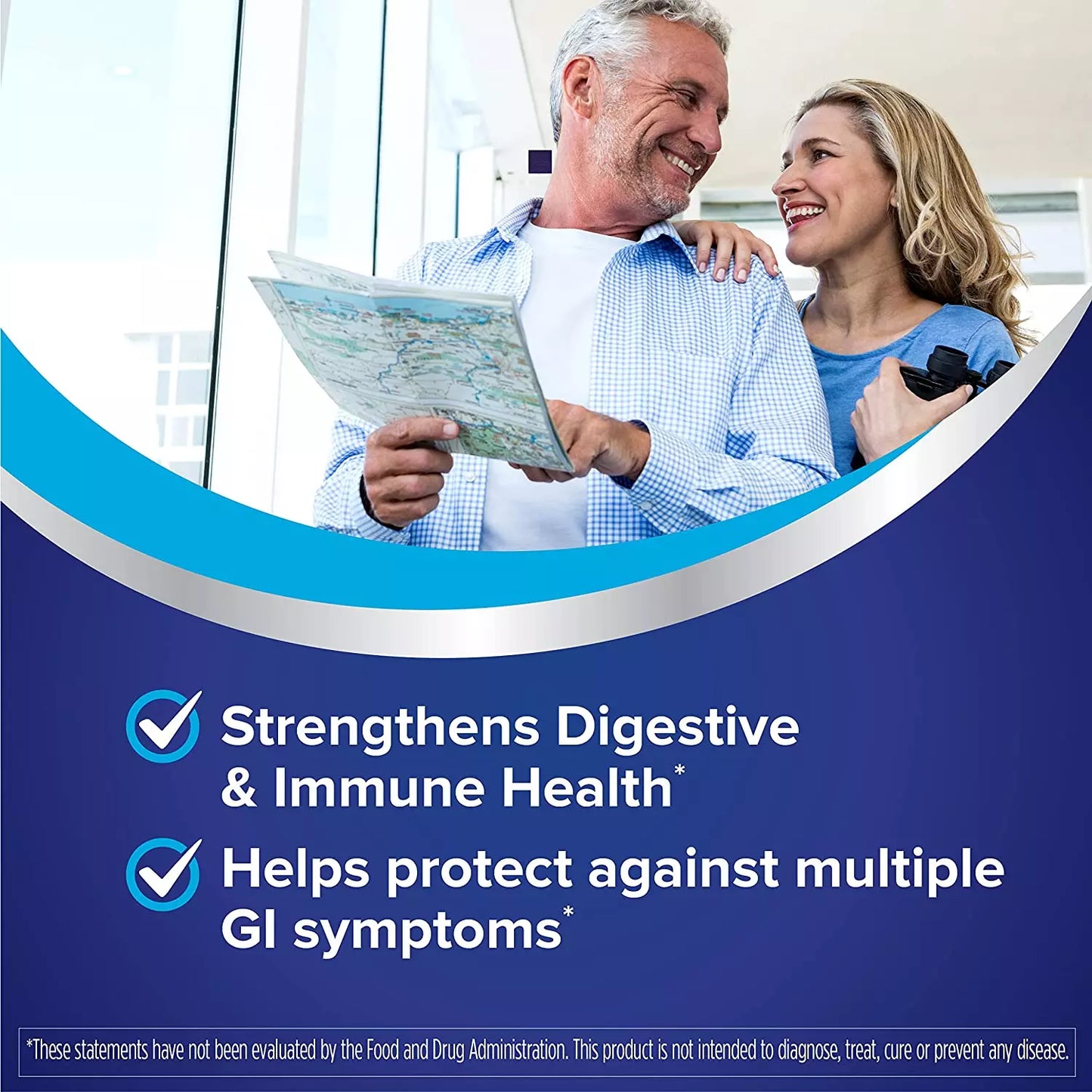 Florastor Probiotics for Digestive and Immune Health, 100 Capsules