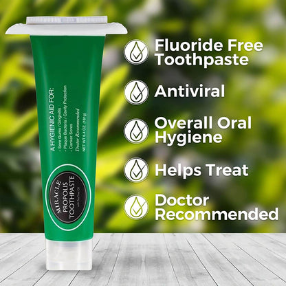 Miracle Propolis Toothpaste w/ Tea Tree Oil, Natural, No Fluoride