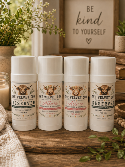 All-Natural Tallow Deodorant | Baking Soda Free| Aluminum Free| All day odor Protection
