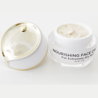 Super Nourishing Calming Face Cream for Extremely Dry & Sensitive Skin – Vegan & Hypoallergenic