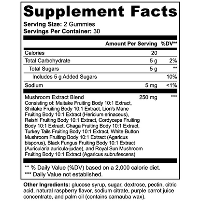 MycoBites Mushroom Gummies