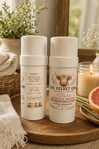 All-Natural Tallow Deodorant | Baking Soda Free| Aluminum Free| All day odor Protection