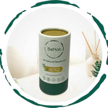 All Natural, Plastic-Free Deodorants