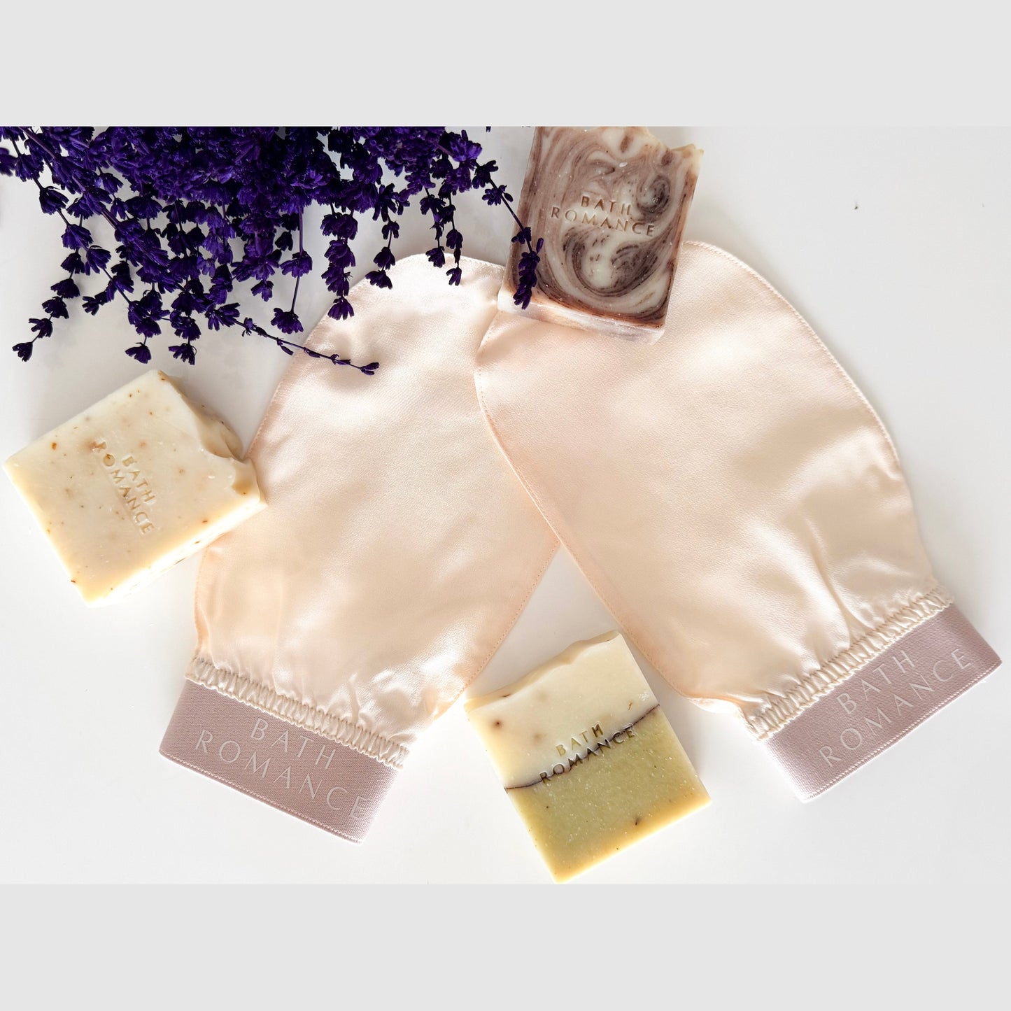 exfoliating silk bath glove