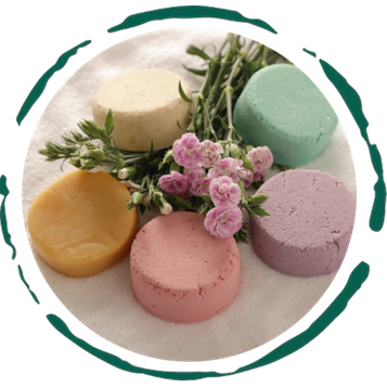 All-Natural Shampoo Bar. Plastic-Free