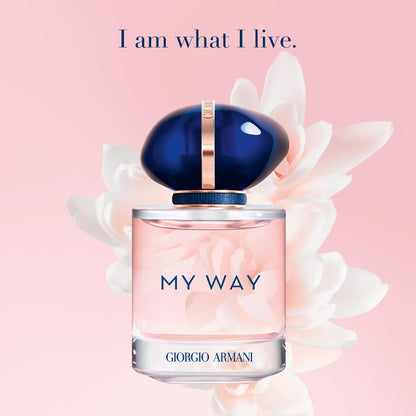 Armani Beauty – My Way Eau de Parfum (3 oz) – A Radiant Floral Woody Fragrance for Women