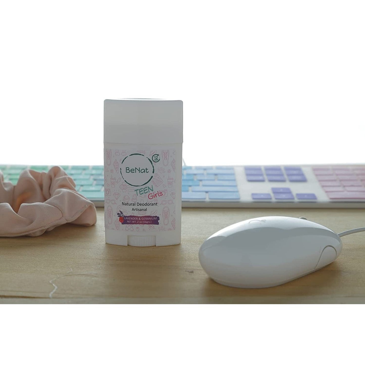 2-Pack all-Natural Deodorants for Kids & Teens