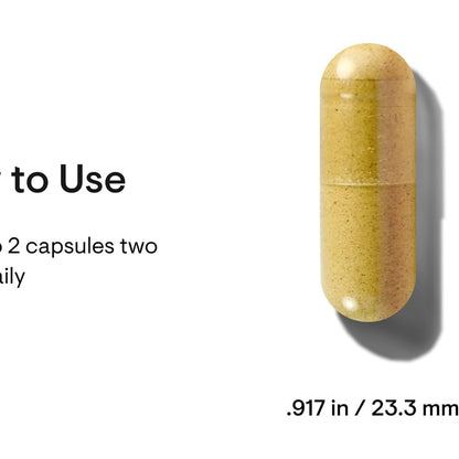 THORNE Berberine – Dual Action Formula (Pack of 2) – 120 Capsules Total