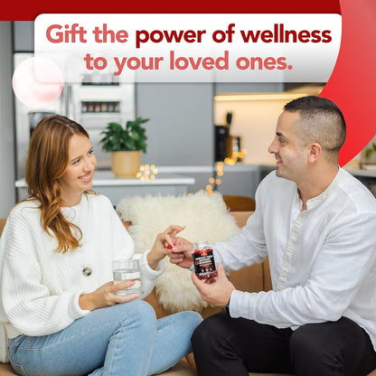 Powerful Cranberry Gummies 1500mg with D-Mannose - Urinary Tract Health - Fast-Acting Bladder Support Supplement - 60 Count