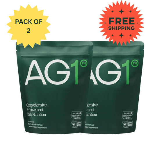 AG1 Athletic Greens 12.7 oz 360g Powder Supplement pack of 2