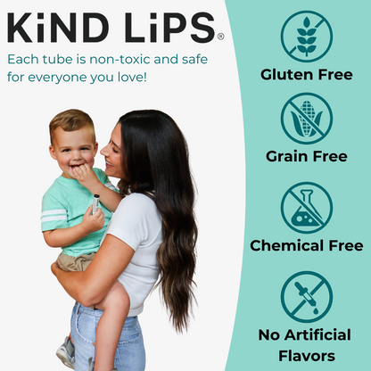 5 Pack Variety Organic Lip Balm