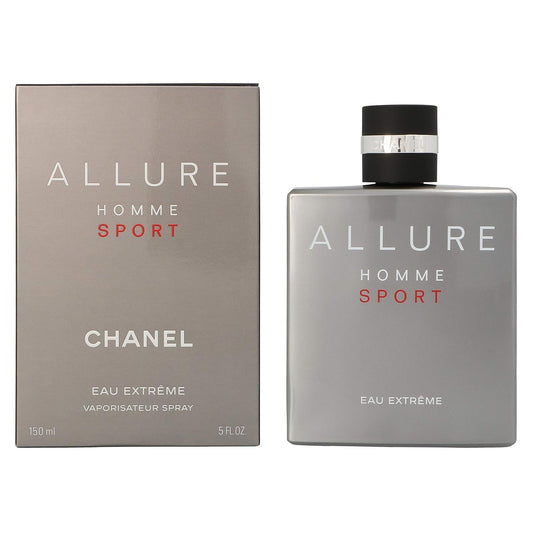 Chanel Allure Homme Sport Eau Extrême EDP 3.4 oz – Fresh Woody Aromatic with Tonka & Mint