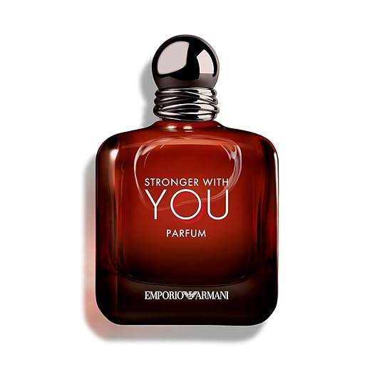 Emporio Armani Stronger With You Parfum 3.4 oz – Woody‑Amber Fragrance with Chestnut, Leathery Vanilla & Warm Spices