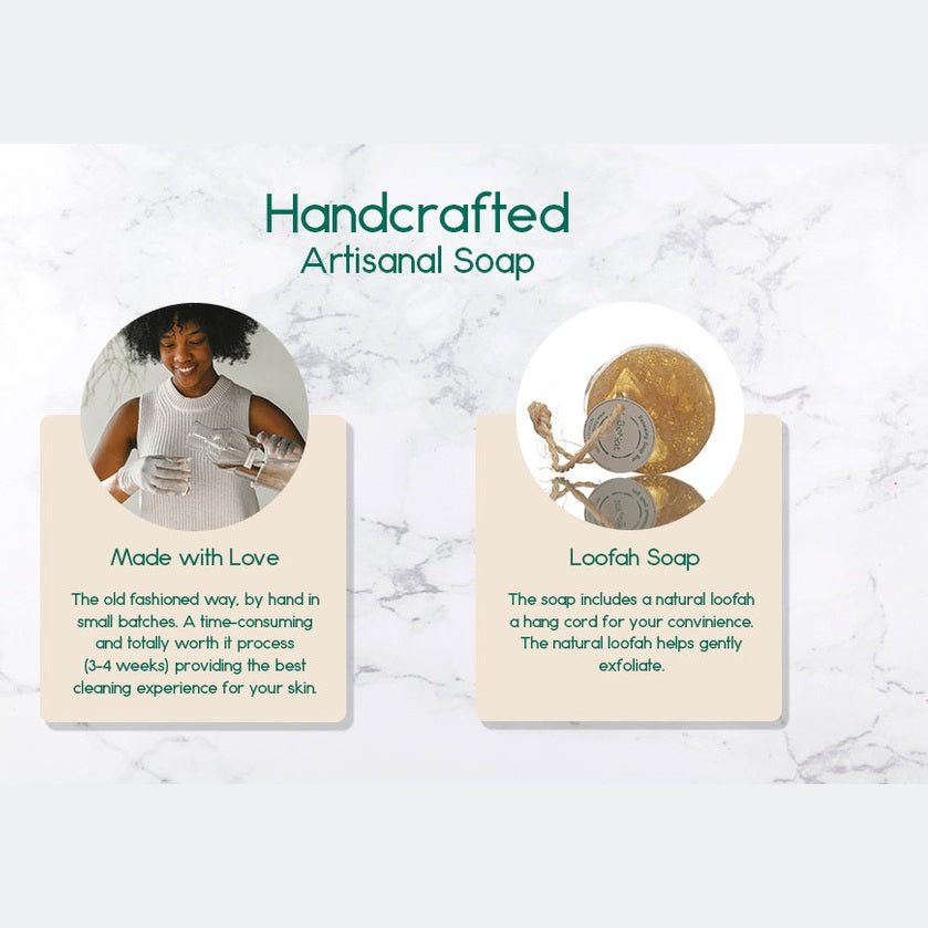 Renewing Soap Bar. Chamomile, Honey, and Coconut Oil.