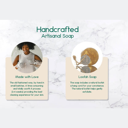 Renewing Soap Bar. Chamomile, Honey, and Coconut Oil.