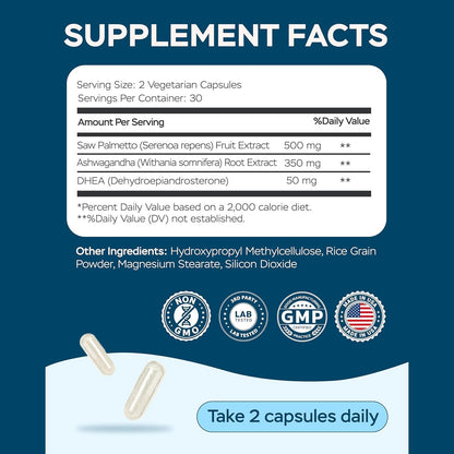 Improved Complex Saw Palmetto for Men 900 mg