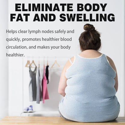 Ximonth Bee Venom Lymphoid Body Shaping Patch, Firming Flab Fat Belly Arms Bye Meat Body Lymph Care Patch