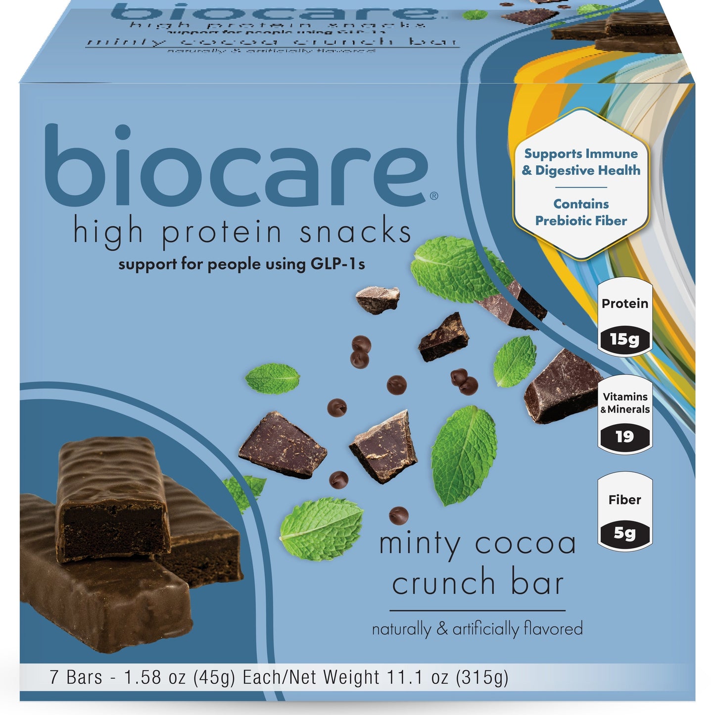 15G Protein Minty Cocoa Crunch Bar