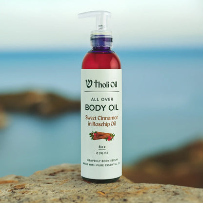 Tholi Oil All Over Body Oil - Made with Almond Oil, Rosehip Oil and Tholi Essential Oils with Vitamin E