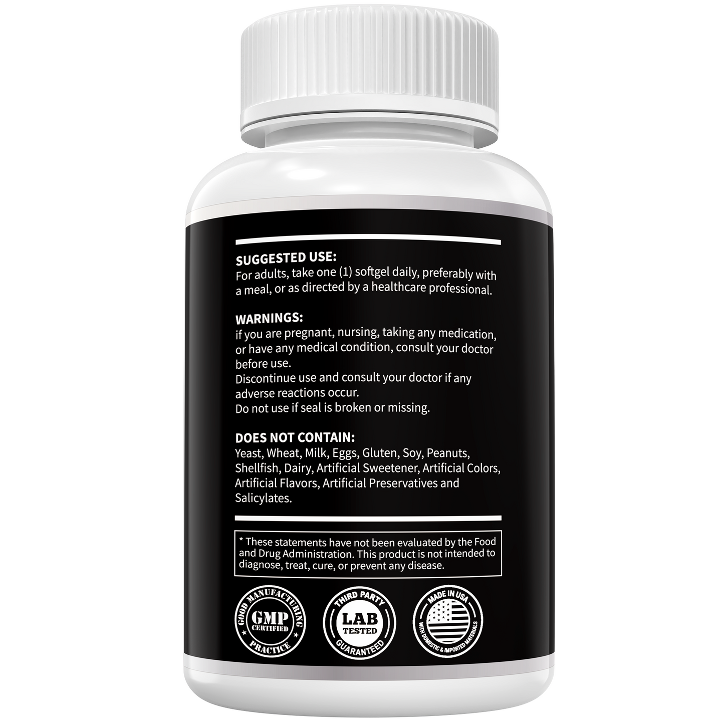 Vitamin D3 10,000 IU with K2 (MK-7) – Bone, Heart & Daily Wellness Supplement – 90 Softgels