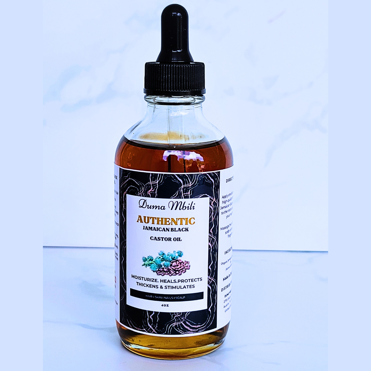 Unrefined Jamaican Black Castor Oil