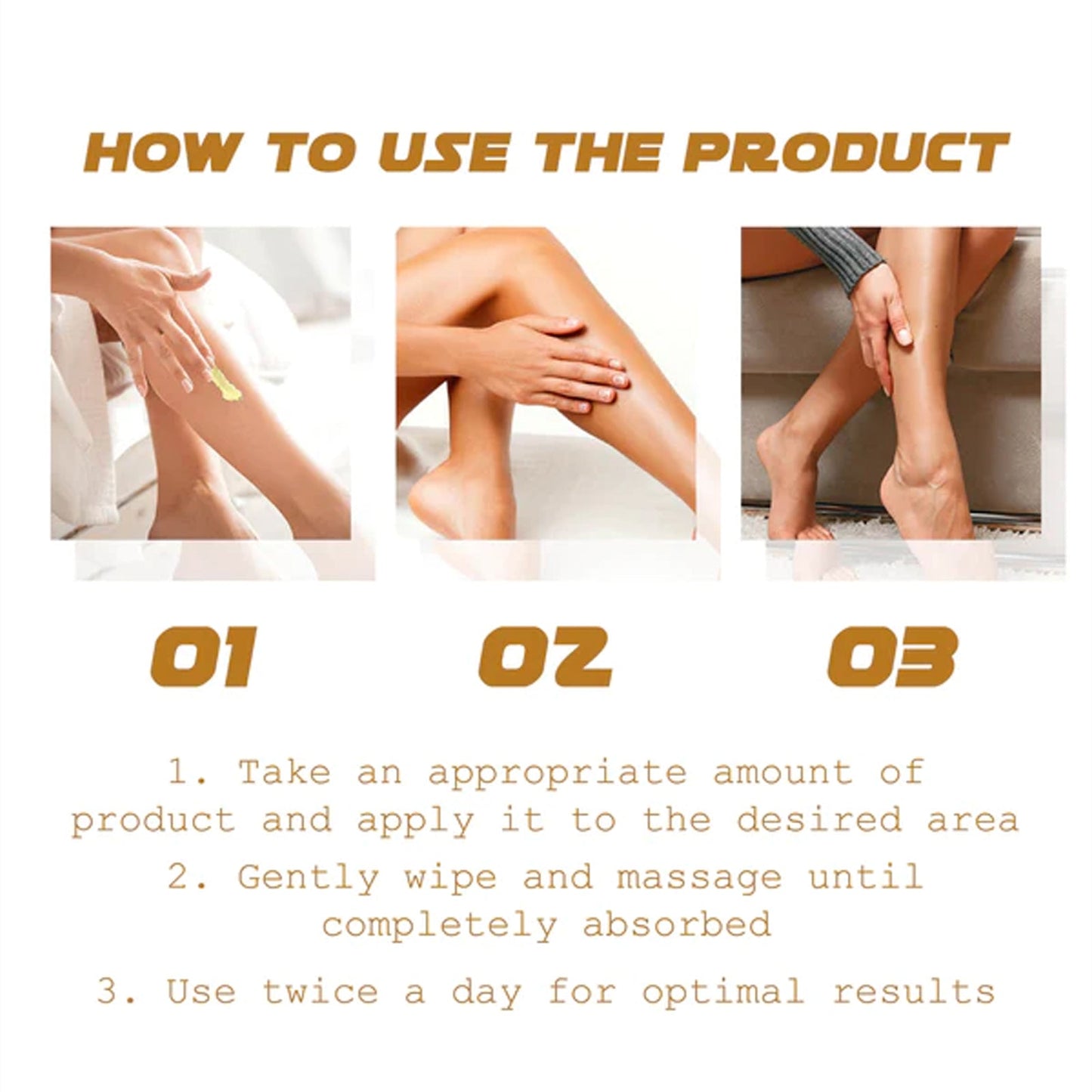 Ximonth Vein Renewal Smooth Legs Cream, Relief Sore Legs Massage Varicose Earthworm Leg Vein Care Cream