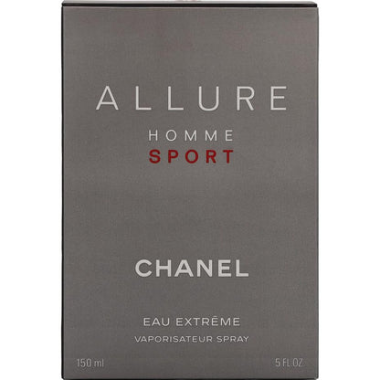 Chanel Allure Homme Sport Eau Extrême EDP 3.4 oz – Fresh Woody Aromatic with Tonka & Mint